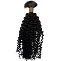 Kinky Curly Bulk Human Hair Extensions